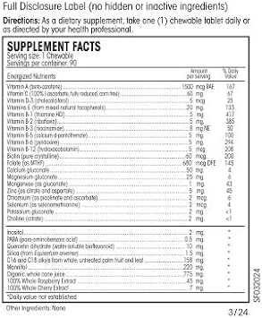 Perque Life Guard Chewables, 90 Count