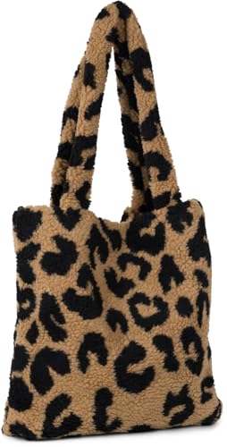 Sac à bandoulière léopard pour les sorties urbaines et le shopping d'hiver
