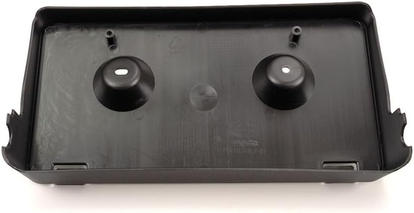 for Ford Fusion 2019 2020 License Plate Bracket | Front | Black | Plastic | Replacement for FO1068178 | KS7Z17A385AA