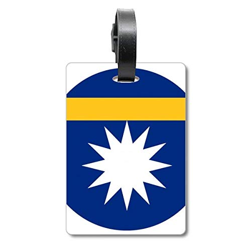 Étiquette d'identification Nauru pour valise et grand sac de voyage en Océanie