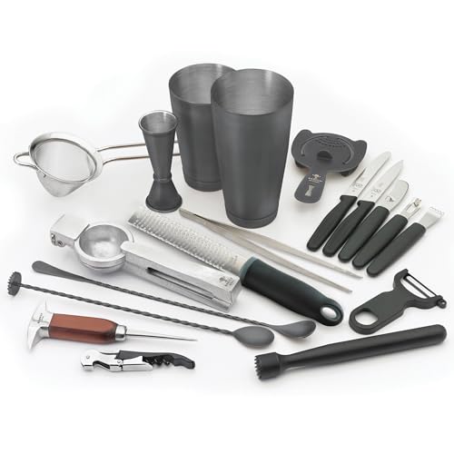 Barfly Cocktail Set, 12-Piece Deluxe, Matte Black by Barfly - Used condition - US$117.32
