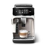 PHILIPS – PHILIPS Kaffeevollautomat LatteGo 2300 Serie, Weiß, 4 Spezia
