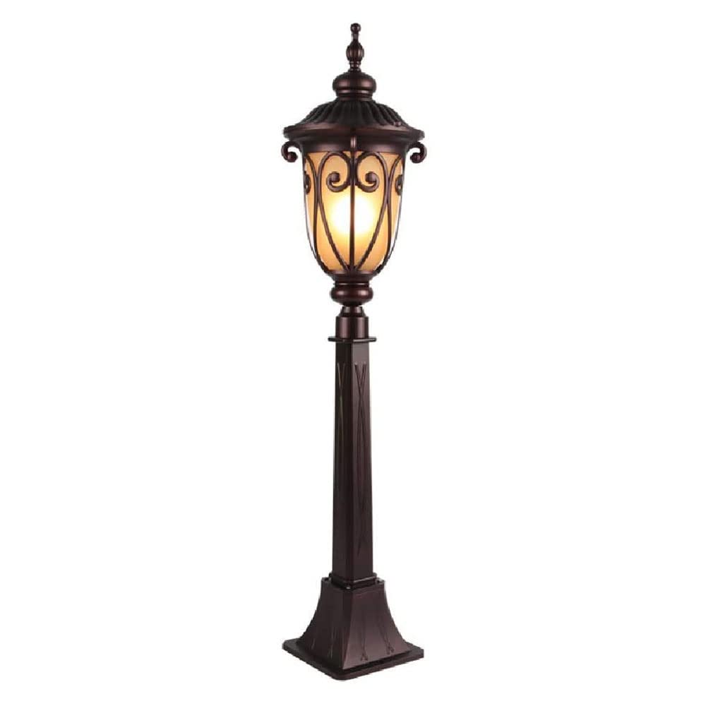 Lámpara de pie exterior resistente al agua para iluminar césped y patio E27