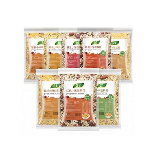 Bouillie multigrains 42 paquets pour petit-déjeuner sain et cuisson rapide