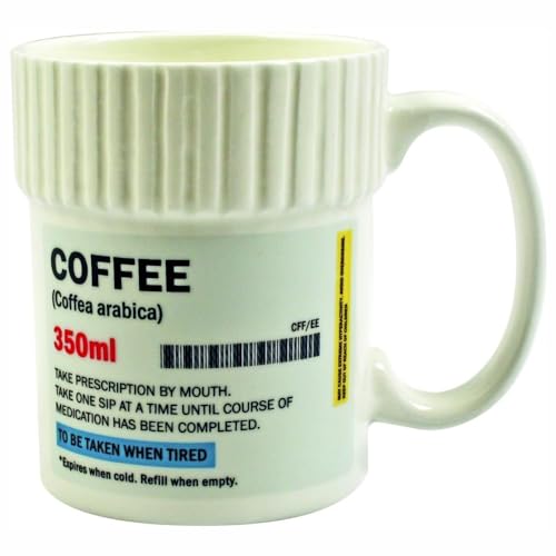 Taza de cerámica en forma de Pastillero Para Café...