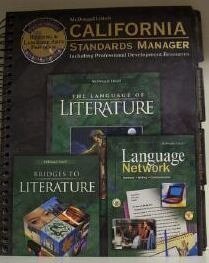 Spiral-bound California Standards manager - Language of Literature, Bridges to Literature w/CD Book