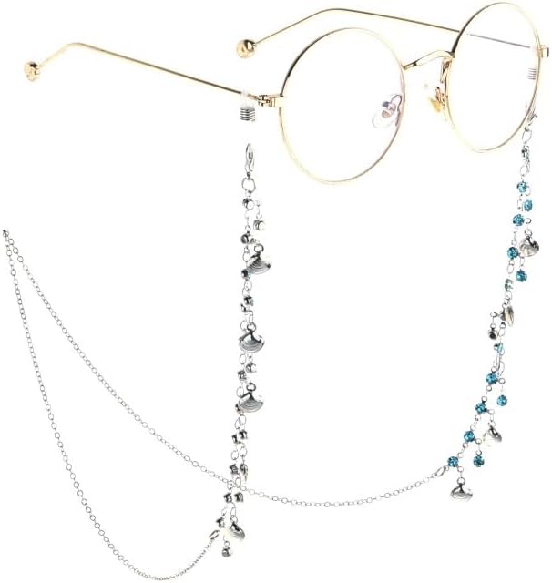 Rhinestone Shell Eyeglass Chain Reading Glasses Beautiful Eyewear Accessories Rope