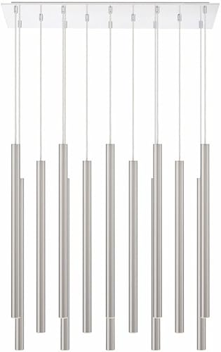 Miniatura 5 de Z-Lite 917MP24-BN-LED-4SCH 4 Isla ligera/Billar, Cromo