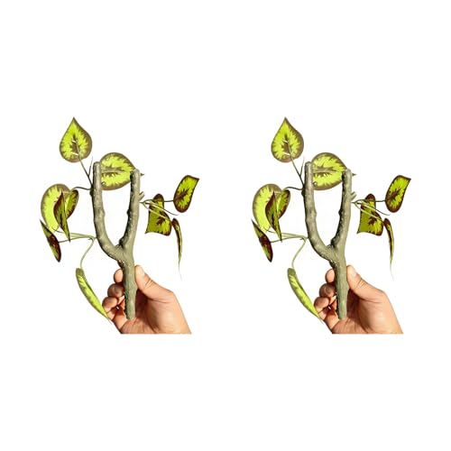 Pack of 2 Realistic Climbing Vine for Reptiles Terrariums Enhancing Natural Behavior Secure Supports Reptiles Decoration