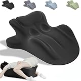 Sweet Spot Pillow, 27 Degree Couples Pillow Sweet Spot Intimacy Pillows for Adults Cuddling, Fast Rebound for Intimacy Support, for All Postures, Multi-Position Wedge Pillow(Black)