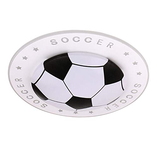 Lumières de maternelle led et plafonniers de dessins animés acrylique football