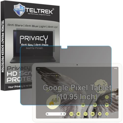 Image of Privacy Matte Anti Peep Screen Guard Compatible With Google Pixel Tablet (10.95 inch Inch Tab) Anti Spy Screenguard Not a Tempered Glass Screen Protector