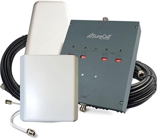 SureCall DualForce SC-DualO-72-YP-Kit 2G & 3G Adjustable Cellular Booster Kit - Yagi/Panel