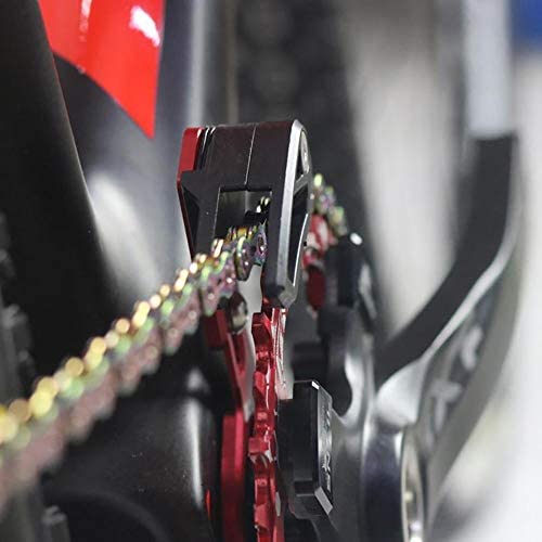 MASO Bike Chain Guide, MTB 30-40T Bash Guard - Single Ring for ISCG 03 BMX Mount Road (Black)