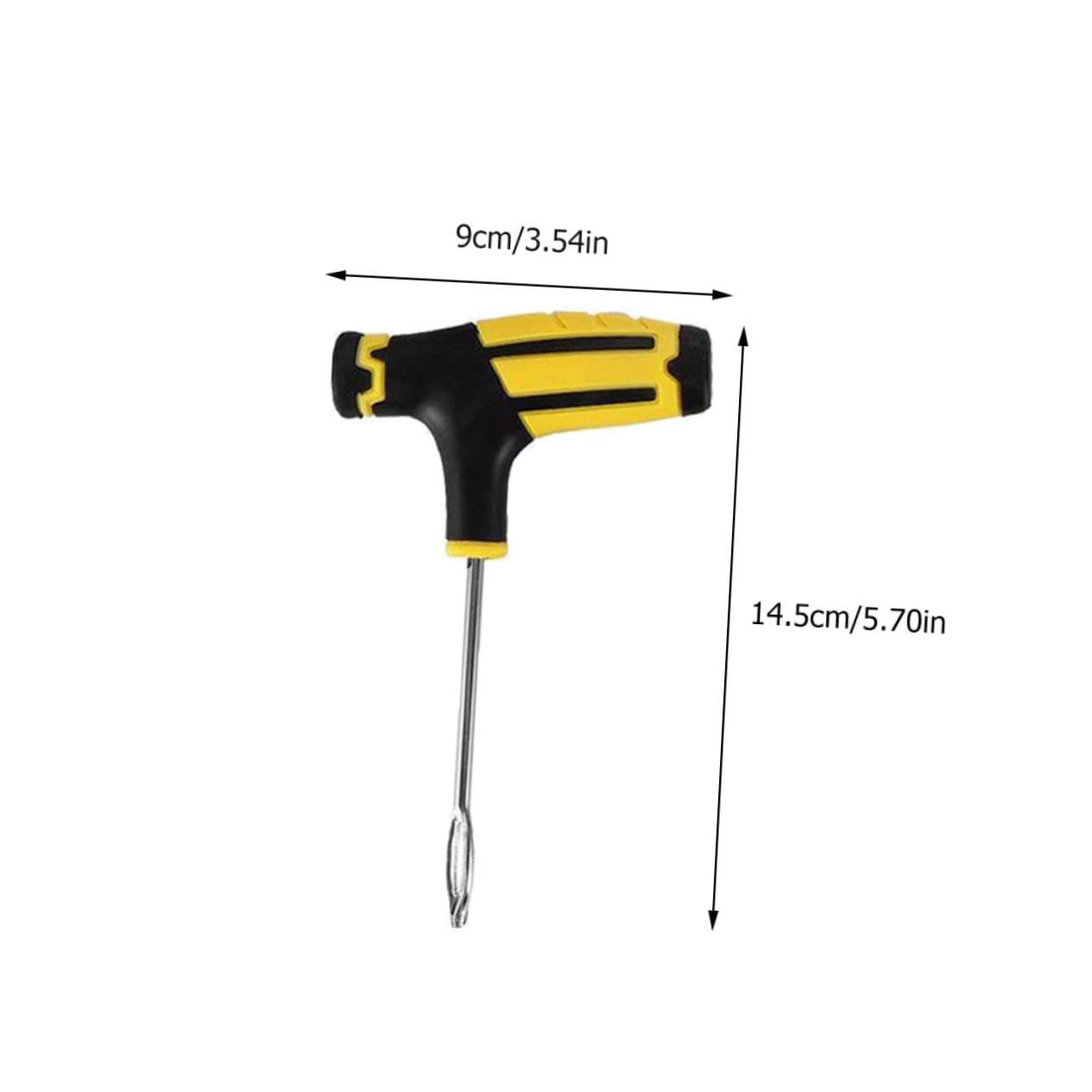 DECHOUS 4 Pcs Tire Repair Kit Durable Studding Tool Set for Quick Motorcycle Tire Repairs Includes Insertion and Thread Drills Puncture