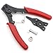Rowiz 4 in 1 Snap Ring Pliers Set for Removal of Retaining Clip Circlip Snap Rings Wrist Pin Clips Internal External CirClips Automotive and Engine Repair Projects