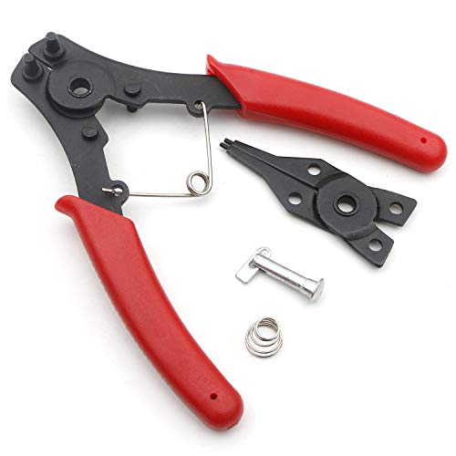 Pxyelec 4 in 1 Snap Ring Pliers Set for Removal of Retaining Clip Circlip Snap Rings Wrist Pin Clips Internal External CirClips Automotive and Engine Repair Projects - Image 2