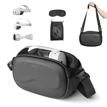 Baomaeyea Harde Draagtas Voor Meta Quest 3 Headset,Compatibel met Meta