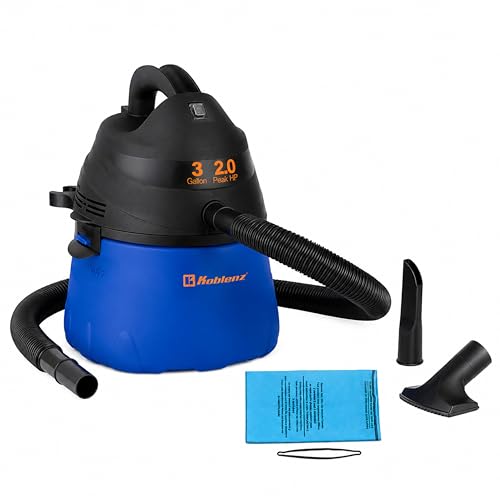 Image of Koblenz WD-353L Wet Dry Vacuum Cleaner, Home Car Garage Workshop, 2.0 PHP