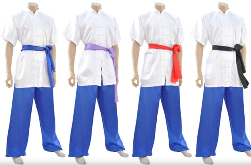 Tenue Chang Quan ShenLong en satin pour éviter la transpiration et réussir ses taolus