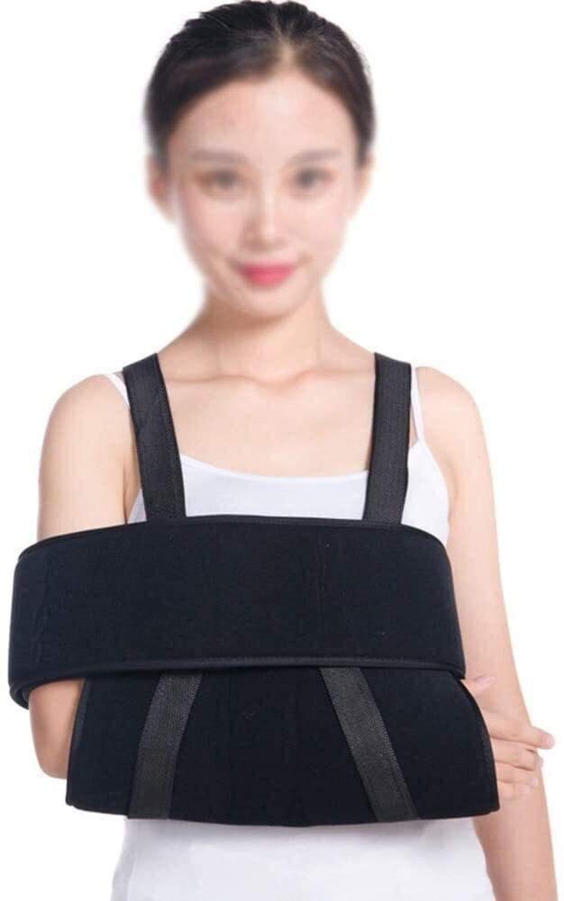 Cabestrillo Ajustable para Brazo, inmovilizador de Hombro Suave, Manguito rotador de Brazo Derecho Izquierdo y Correa de Soporte para Codo para Hombres y Mujeres