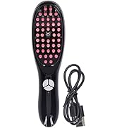 Elektrische Kopfhaut-Massagebürste, Haarmassagebürste mit Farbigem Licht, Ideale Geschenke für Fr...