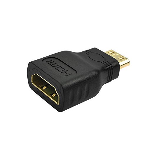 Adaptador Conector HDMI Hembra a Mini HDMI C Macho miniatura 1