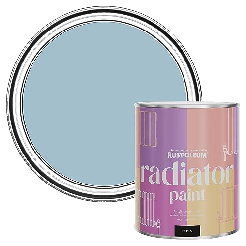 Rust-Oleum Blue Heat Resistant Radiator Paint in...