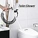 Hand Shower for Toilet - Hand Toilet Sprayer Attachment with Hose | Cleaning Tool with Ergonomic Handle, Water-Saving Pet Shower Bathroom Accessories for Baby Wash