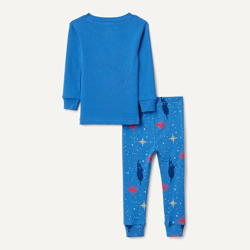 Image of Amazon Essentials Babies, Toddlers and Boys' Snug-Fit Cotton Pajama Set, Multipacks