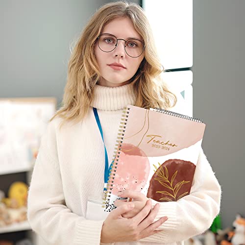 2023-2024 Teacher Planner - Lesson Planner 2023-2024 From July 2023 - June 2024, 8.3'' X 11'', Lesson Plan Book, Weekly & Monthly Lesson Planner With Quotes #TOP6