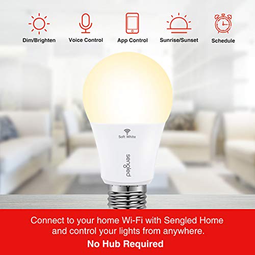 Sengled 19070139 Smart Light Bulb, Wifi Light Bulbs That Work thumb #2