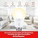 Sengled Smart Light Bulb, WiFi Light Bulbs That Work with Google Home, No Hub Required, Smart LED Light Bulb A19 Soft White (2700K), 2 Pack