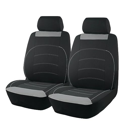 Housses de siège voiture universelles anti-tache en polyester pour protéger vos fauteuils avant