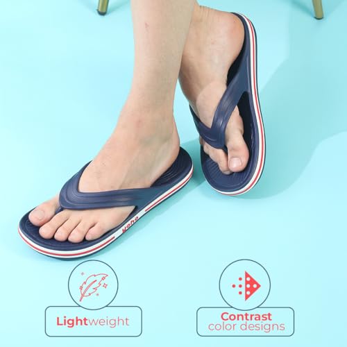 Image of YOHO Grip Orthopedic Slippers for Men | Waterproof Monsoon Footwear | Footpharma Footbed & TripleDense Foam | Anti-Skid Chappals