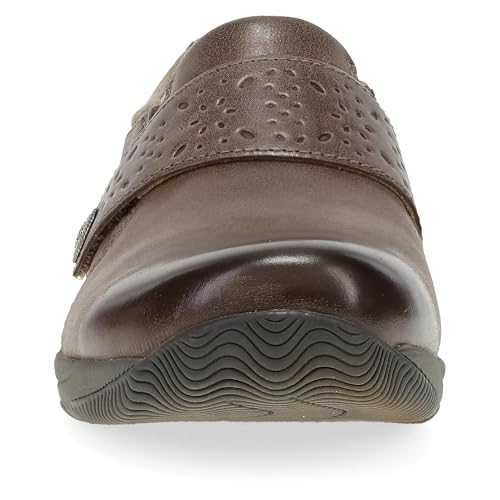 Dansko Sallie Women's Comfort Shoe - Padded Leather Upper, Adjustable Hook and Loop Vamp, Comfort Foam Footbed with Arch Support, Slip Resistant Outsole4