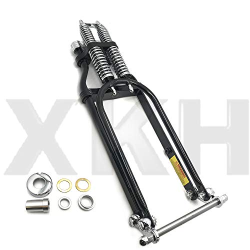Smt Moto Inc SMT-TGHD-SF001-BK Smt- 4 Inch Under 18 Inch Black Springer Front End Compatible thumb #7