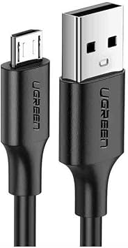 Ugreen Micro USB Data and Charging Cable, Black, 1.5 Meters