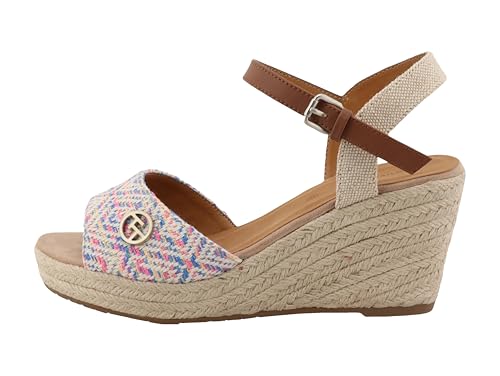 Sandale cale TOM TAILOR Femme 5390010034 avec talon aspect corde