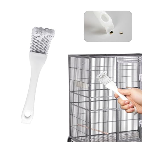 Bird Cage Cleaner with Long Handle & Shovel – Hard