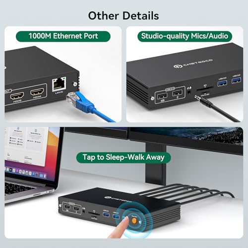Docking Station USB C profesional para crear el estudio multipantalla perfecto en casa 6