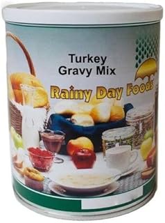 Rainy Day Foods Turkey Gravy Mix 15 oz #2.5 Can - 61 Servings