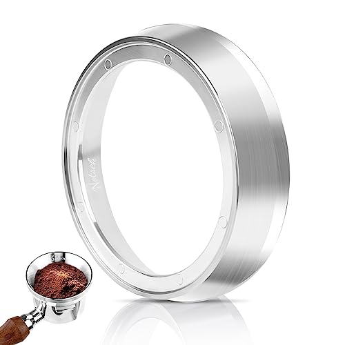 Stainless Steel Coffee Dosing Funnel with 8 Magnets for 51mm Portafilter Espresso Machine Accessories