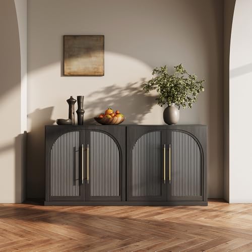 Belleze 65-Inch Sideboard Cabinet with Storage