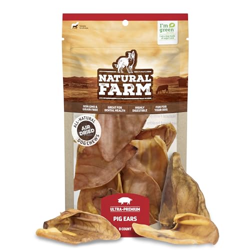 Natural-Farm-Pig-Ears-for-Dogs-8-Pack-One-Ingredient-Natural-Whole-Pigs-Ears-Air-Dried-Long-Lasting-Highly-Digestible-Treats-Great-for-Puppy-and-LargeMedium-Dogs - Cucciolini Doodles   Natural-Farm-Pig-Ears-for-Dogs-8-Pack-One-Ingredient-Natural-Whole-Pigs-Ears-Air-Dried-Long-Lasting-Highly-Digestible-Treats-Great-for-Puppy-and-LargeMedium-Dogs