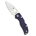 Spyderco Native 5 Folding Knife, 2.95", Dark Blue