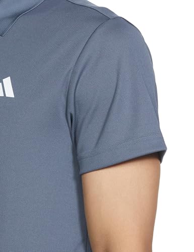 Image of adidas Men'S Polo Shirts | M Logo Polo | Blue |