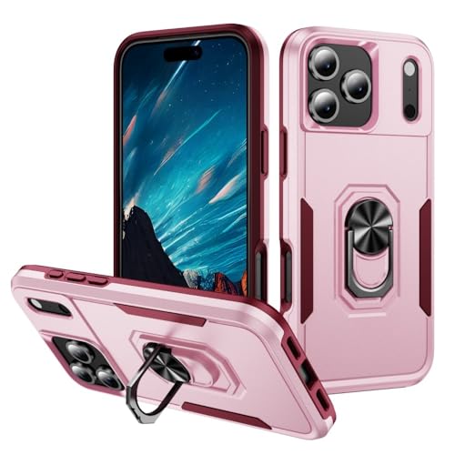 Coque silicone iPhone 12 antichoc rose pour ne plus jamais faire tomber votre smartphone grâce à l'anneau