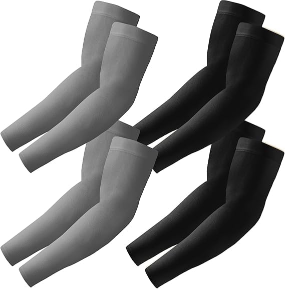 Image of Luminex Commerce Cooling Arm Sleeves for Men & Women, UV Sun Protection Hand Sleeves, Cricket, Motorcycle, Golf