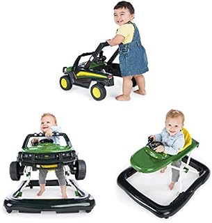 Bright Starts John Deere Gator 3 Ways to Play Walker, Ages 6 Months